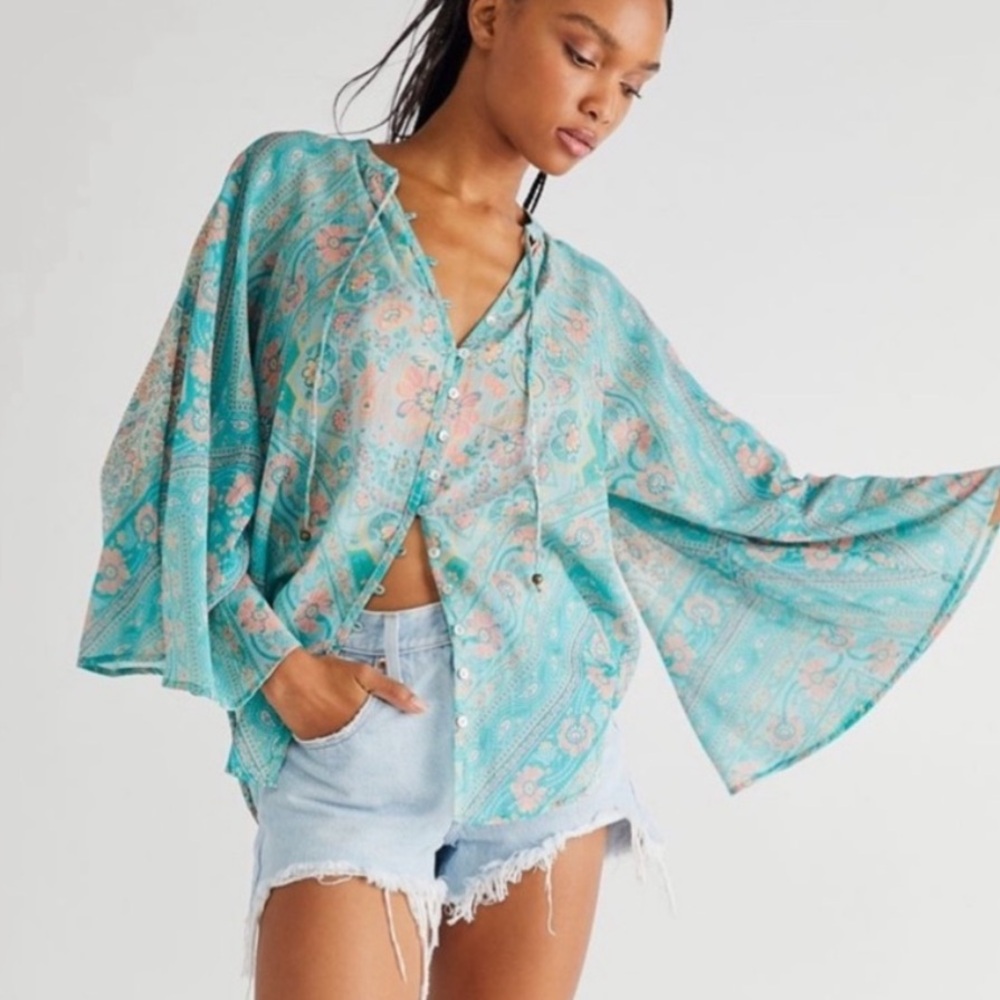 Spell & The Gypsy Farrah Blouse NWT 🌸 - Picture 2 of 10